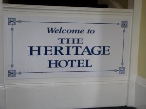 The Bedrooms at Heritage Hotel