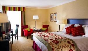 The Bedrooms at Manchester Airport Marriott Hotel