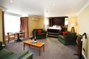 The Bedrooms at Best Western Tillington Hall