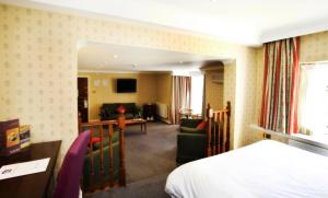 The Bedrooms at Best Western Tillington Hall
