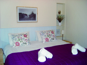 The Bedrooms at Seabreeze Guest House