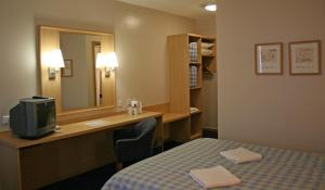 The Bedrooms at Travelodge Derry
