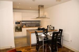 The Bedrooms at Medlock Apartments @ Whitworth Street.