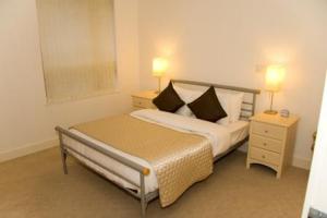 The Bedrooms at Medlock Apartments @ Whitworth Street.