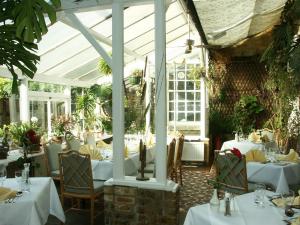 The Bedrooms at The Garden House Hotel