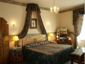 The Bedrooms at The Garden House Hotel