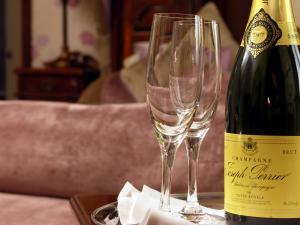 The Bedrooms at Dunstane House Hotel
