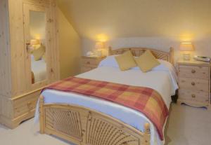 The Bedrooms at The Wheatsheaf Restaurant With Rooms