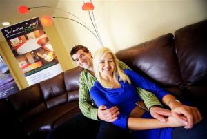 The Bedrooms at Belmore Court and Motel