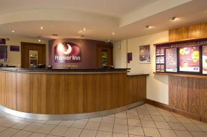 The Bedrooms at Premier Inn Bristol Cribbs Causeway