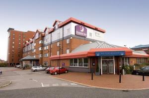 The Bedrooms at Premier Inn Manchester (Old Trafford)
