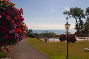 The Bedrooms at Langstone Cliff Hotel