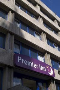 The Bedrooms at Premier Inn Aberdeen City Centre