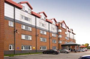 The Bedrooms at Premier Inn Manchester (Old Trafford)