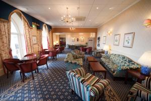 The Bedrooms at Langstone Cliff Hotel
