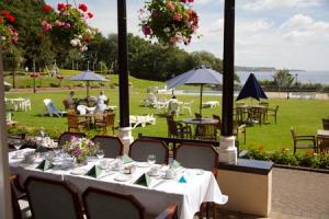 The Bedrooms at Langstone Cliff Hotel