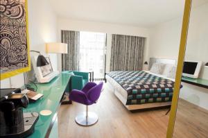 The Bedrooms at Hotel Missoni