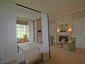 The Bedrooms at Cringletie House