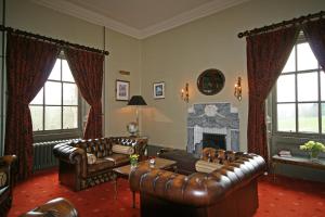 The Bedrooms at Cringletie House