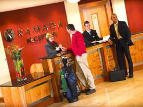 The Bedrooms at Ramada Belfast