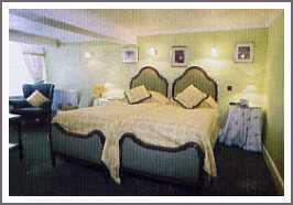 The Bedrooms at Bishopsgate House Hotel