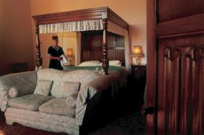 The Bedrooms at Drimsynie House Hotel