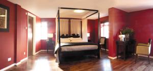 The Bedrooms at Savoro Restaurant With Rooms