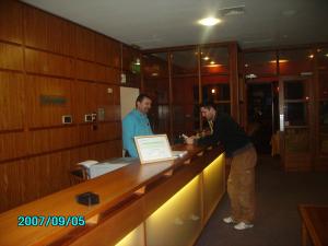 The Bedrooms at Travelodge Derry