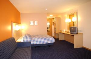 The Bedrooms at Travelodge Belfast
