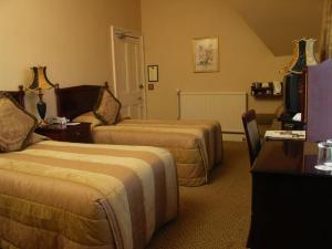 The Bedrooms at Dunstane House Hotel
