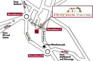 The Bedrooms at Hitchin Priory