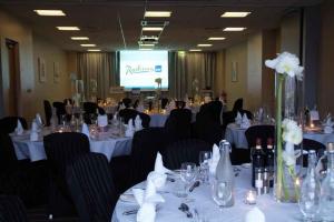 The Bedrooms at Radisson SAS Hotel Belfast