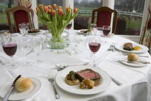 The Bedrooms at Wivenhoe House Hotel