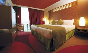 The Bedrooms at Radisson SAS Hotel London Stansted Airport
