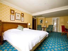 The Bedrooms at Oakley Court Hotel