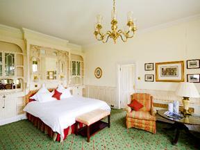 The Bedrooms at Oakley Court Hotel