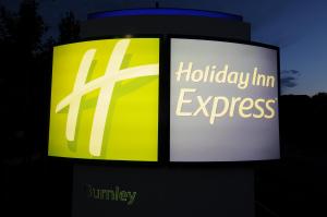 The Bedrooms at Holiday Inn Express Burnley