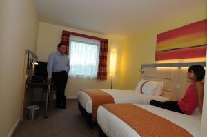 The Bedrooms at Holiday Inn Express Burnley