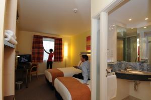 The Bedrooms at Holiday Inn Express Burnley