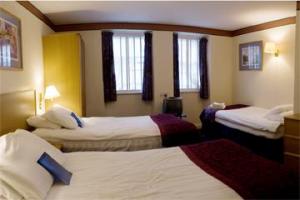 The Bedrooms at Grassmarket Hotel