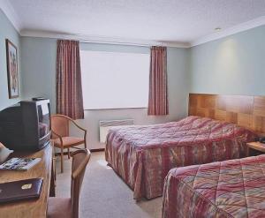 The Bedrooms at Best Western Leicester Stage Hotel