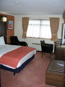 The Bedrooms at Best Western Leicester Stage Hotel