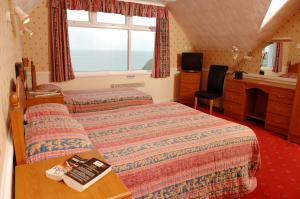 The Bedrooms at Cliffdene Hotel