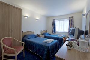 The Bedrooms at Best Western West Grange Hotel
