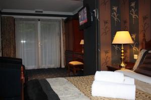 The Bedrooms at Haymarket Hotel