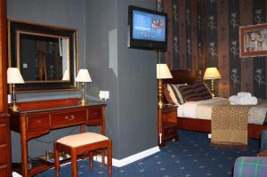 The Bedrooms at Haymarket Hotel