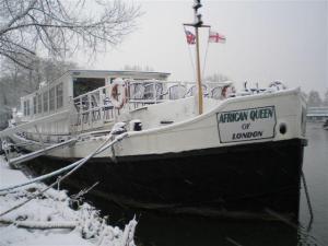 The Bedrooms at African Queen Hotel Boat