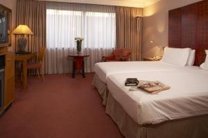 The Bedrooms at Radisson SAS Portman Hotel