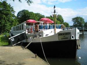 The Bedrooms at African Queen Hotel Boat