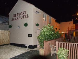 The Bedrooms at Newport Arms Hotel